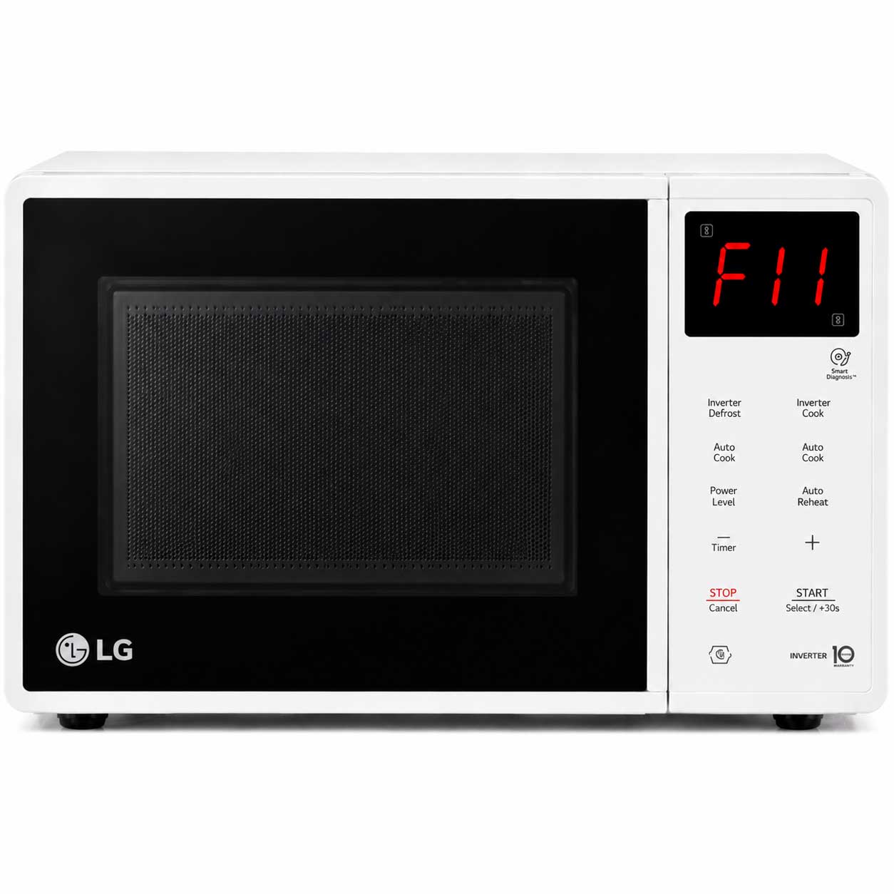 ارور F11 مایکروویو ال جی