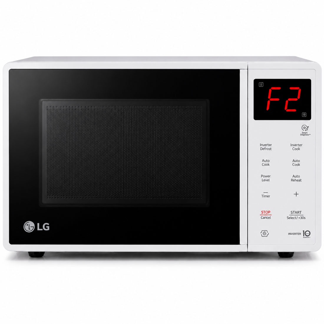 ارور F2 مایکروویو ال جی