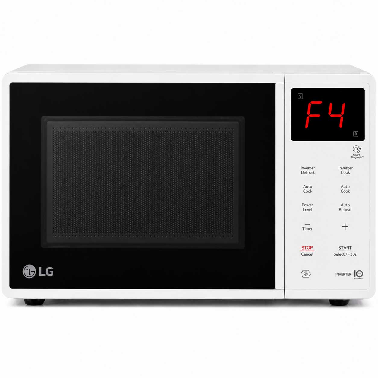 ارور F4 مایکروویو ال جی