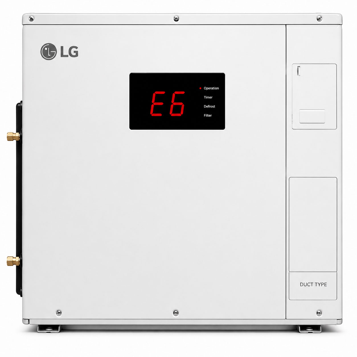 ارور E6 داکت اسپلیت ال جی