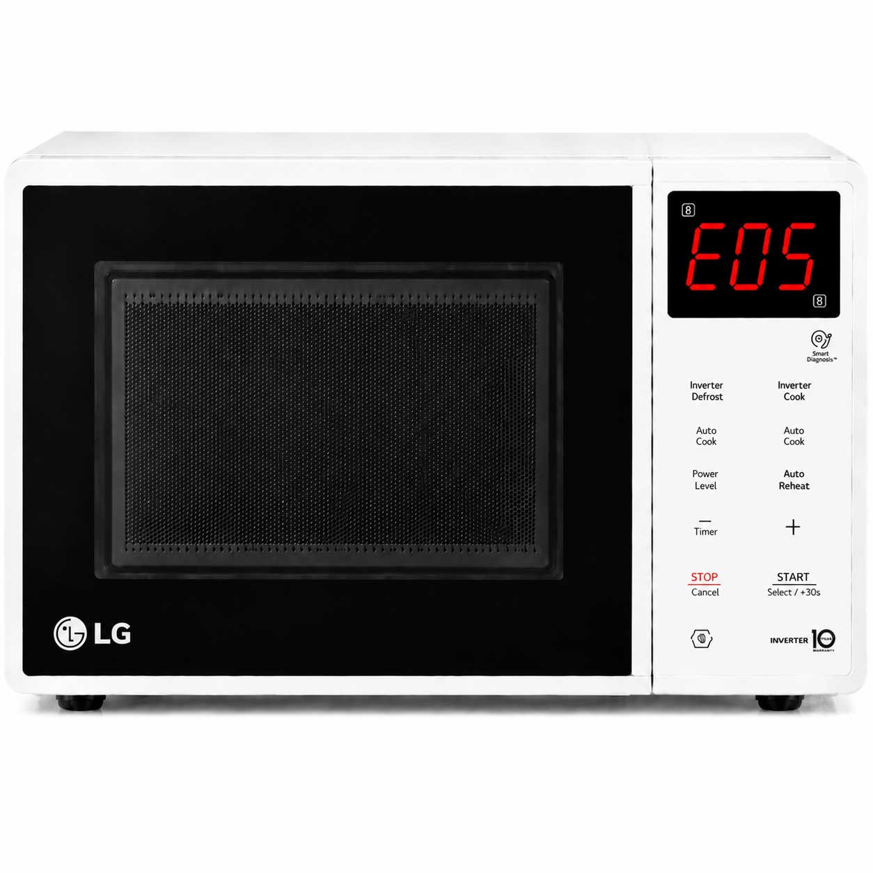ارور E05 مایکروویو ال جی