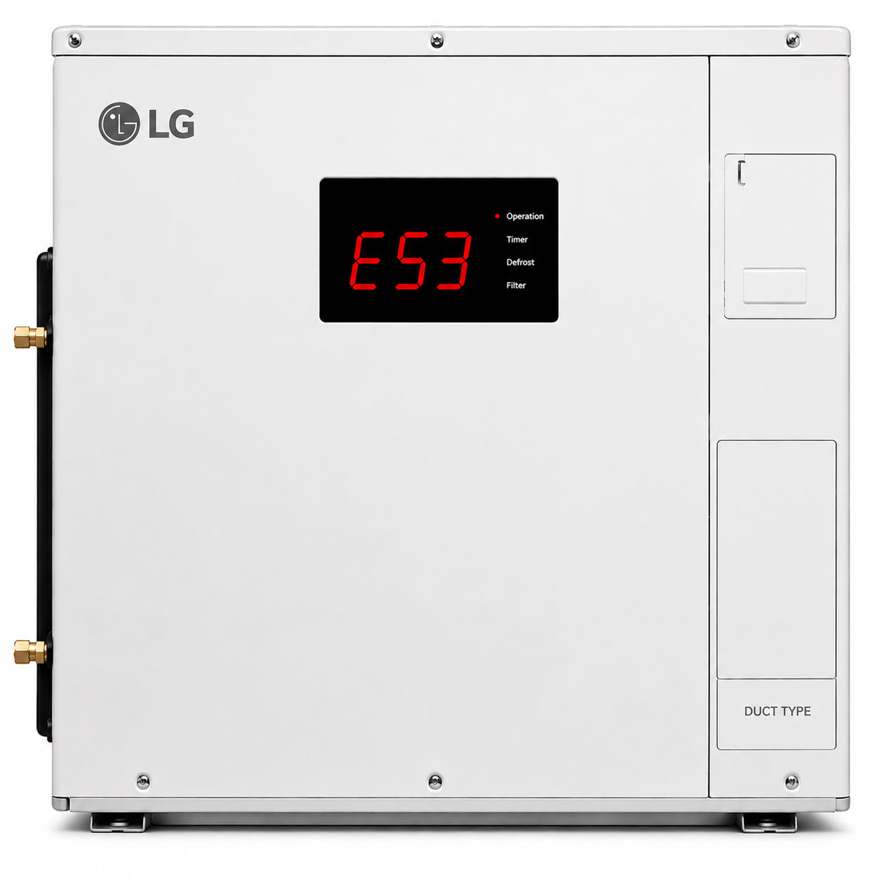 ارور E53 داکت اسپلیت ال جی